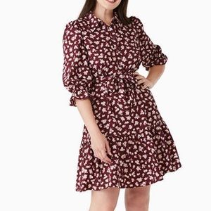 kate spade Frosted Floral Shirtdress